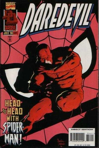 Marvel COMIC BOOK Daredevil #354 (VF/NM)