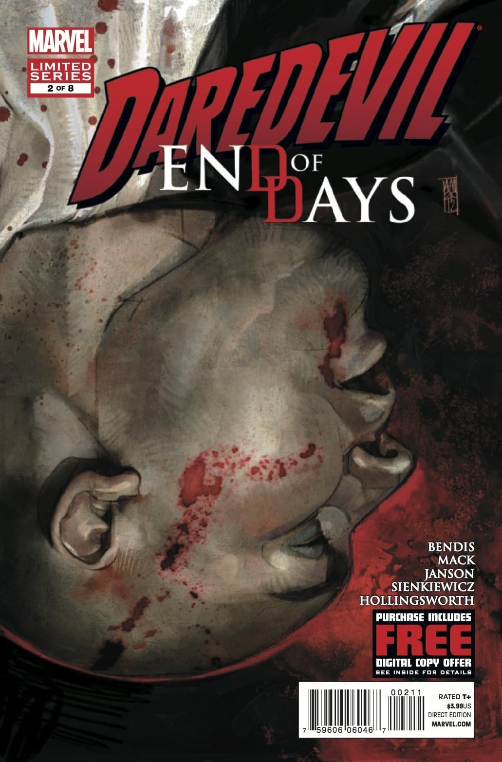 Marvel COMIC BOOK Daredevil: End of Days #2 - CVR A (VF)
