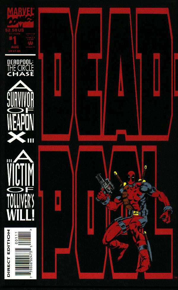 Marvel COMIC BOOK Deadpool #1 (VF)