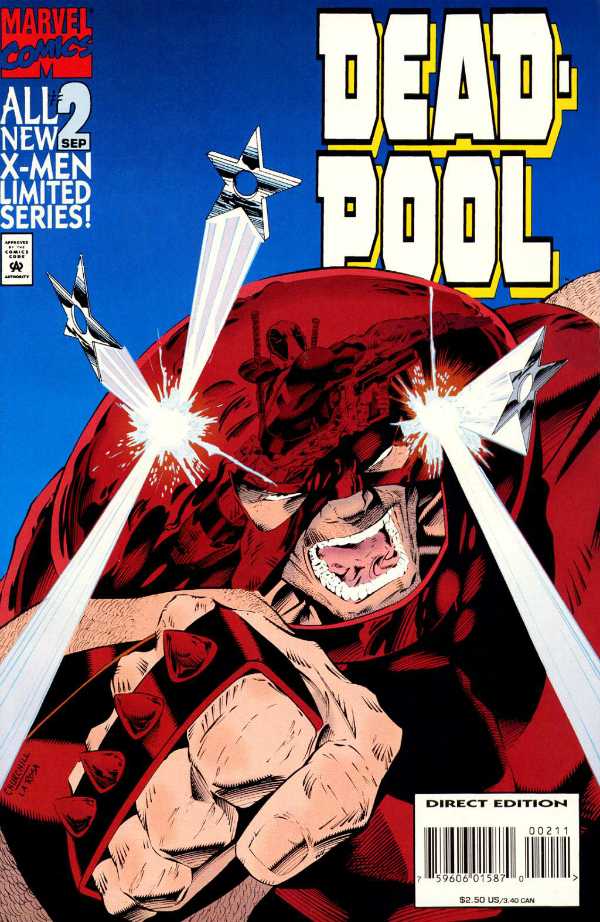 Marvel COMIC BOOK Deadpool #2 (VF)