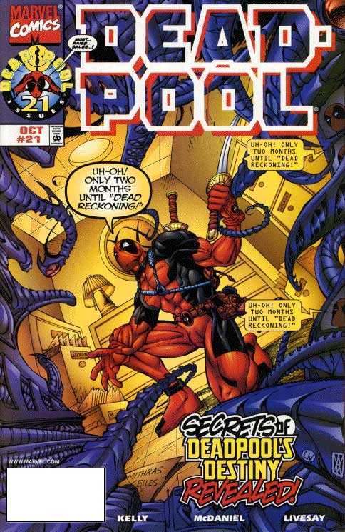 Marvel COMIC BOOK Deadpool #21 (VF)