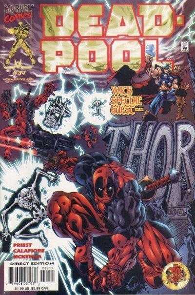 Marvel COMIC BOOK Deadpool #37 (VF)
