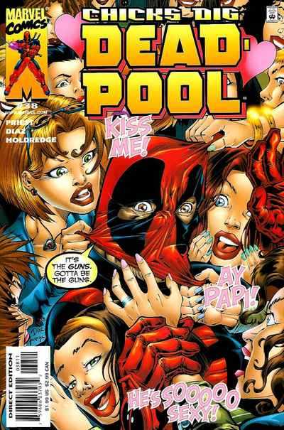 Marvel COMIC BOOK Deadpool #38 (VF)