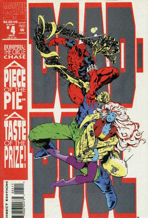 Marvel COMIC BOOK Deadpool #4 (VF)