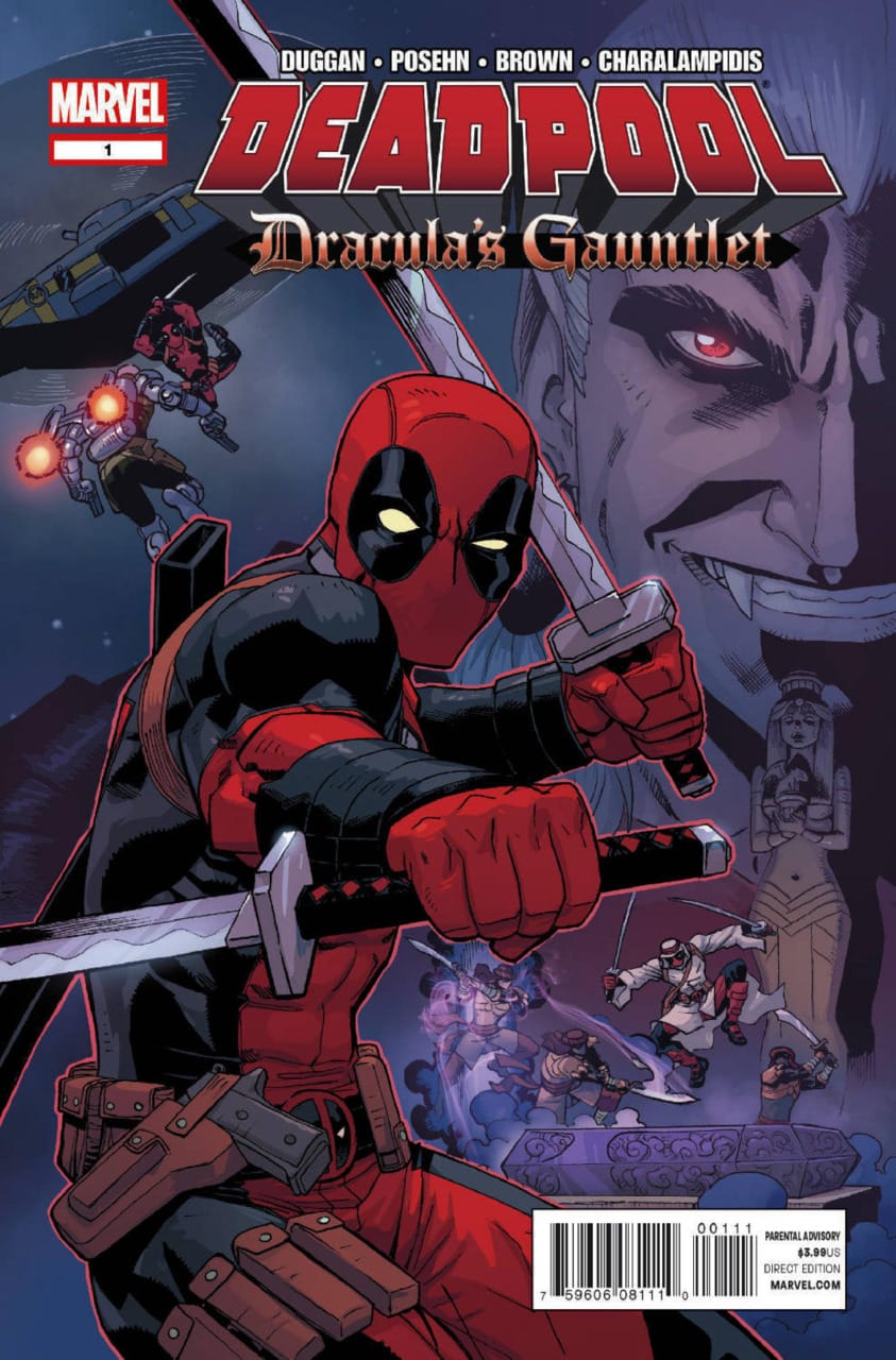 Marvel COMIC BOOK Deadpool: Dracula's Gauntlet #1 (VF)