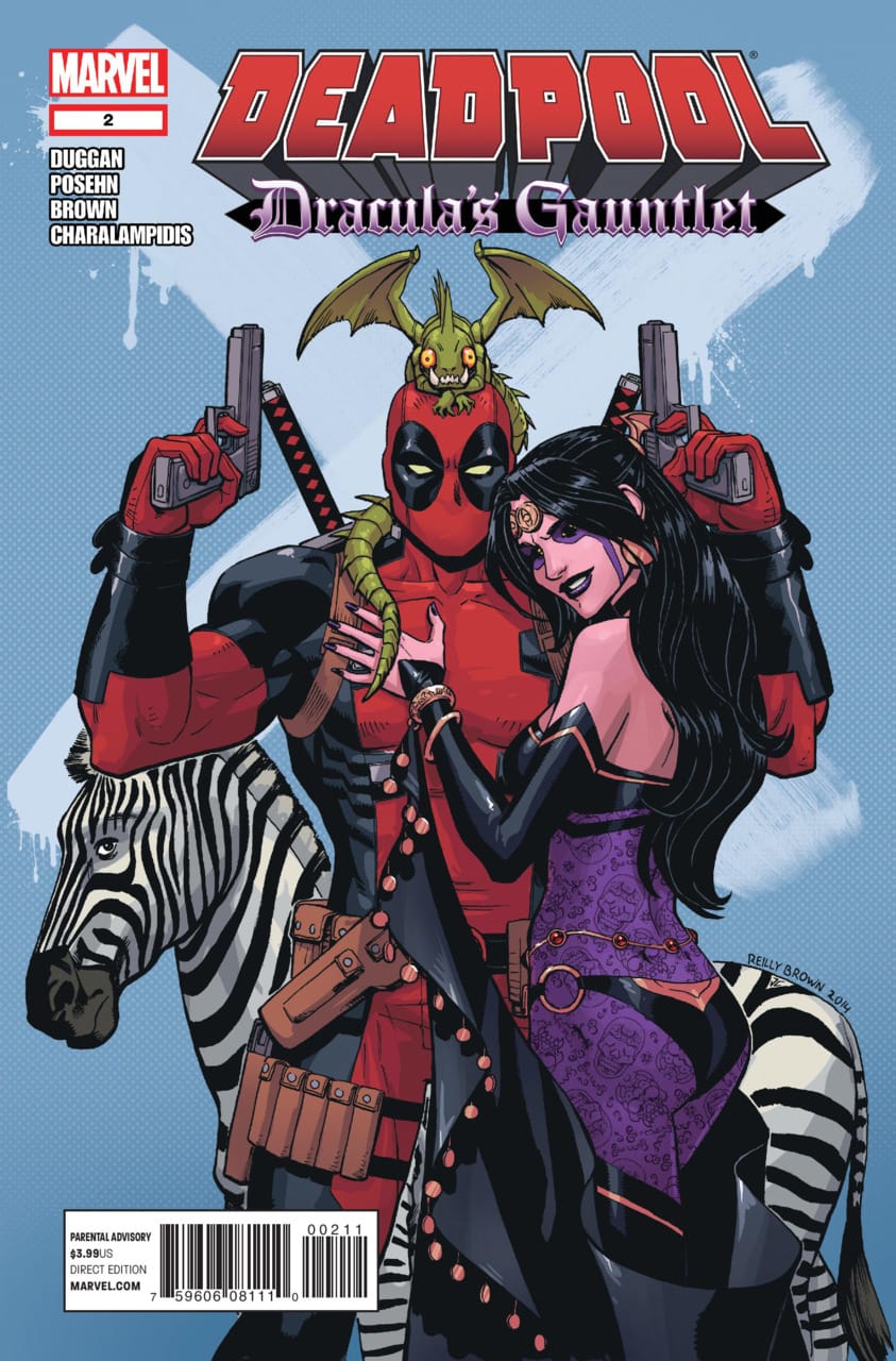 Marvel COMIC BOOK Deadpool: Dracula's Gauntlet #2 (VF)