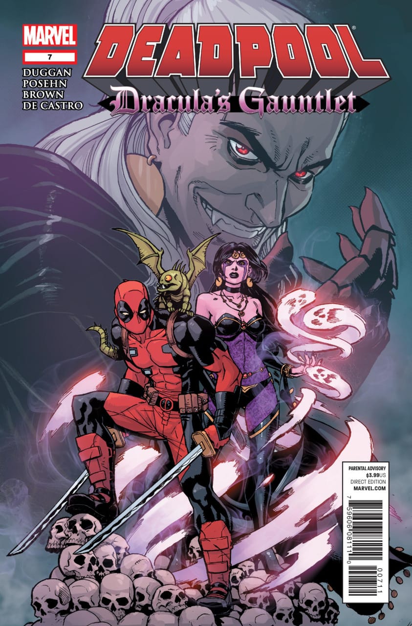 Marvel COMIC BOOK Deadpool: Dracula's Gauntlet #7 (VF)