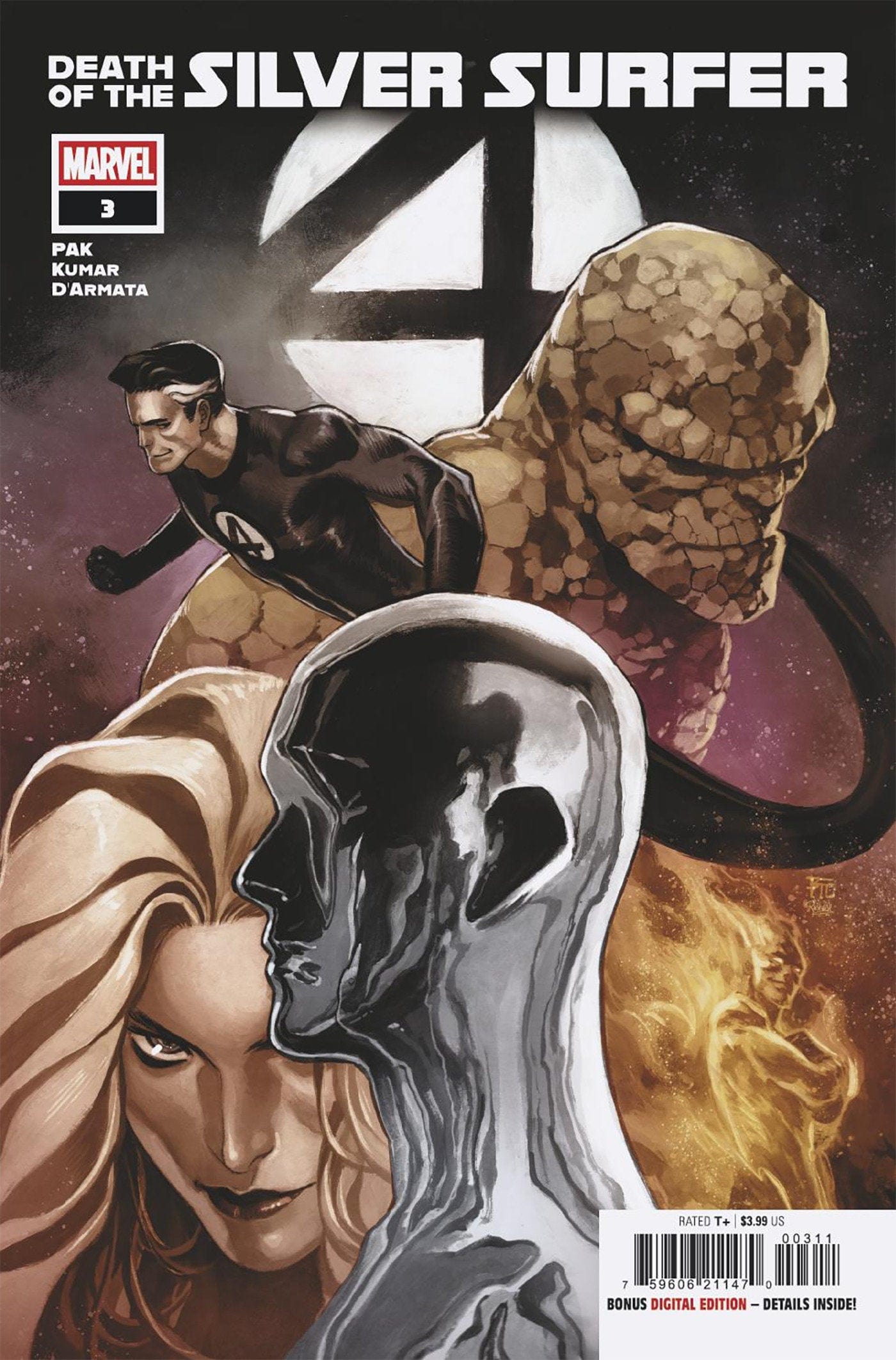 Marvel COMIC BOOK DEATH OF THE SILVER SURFER #3