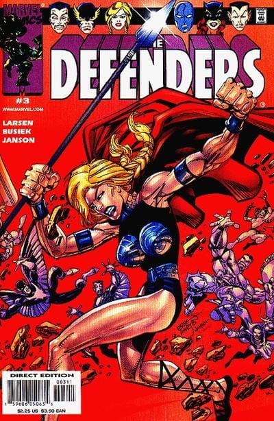 Marvel COMIC BOOK Defenders #3 (VF/NM)