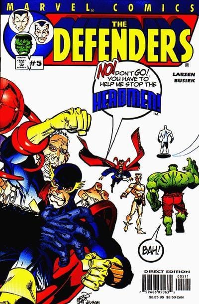 Marvel COMIC BOOK Defenders #5 (VF/NM)