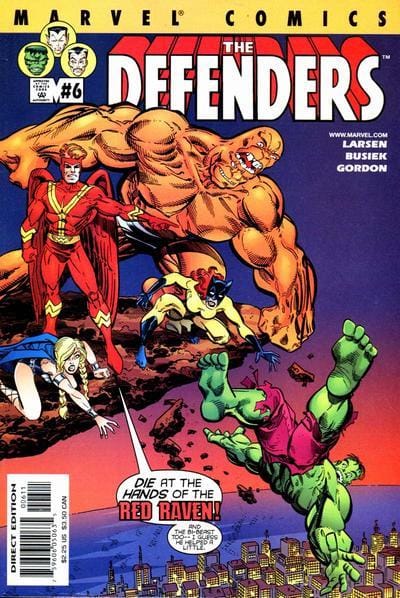Marvel COMIC BOOK Defenders #6 (VF/NM)