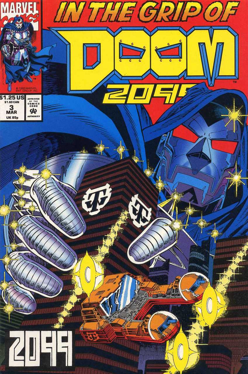 Marvel COMIC BOOK Doom 2099 #3 (FN/VF)