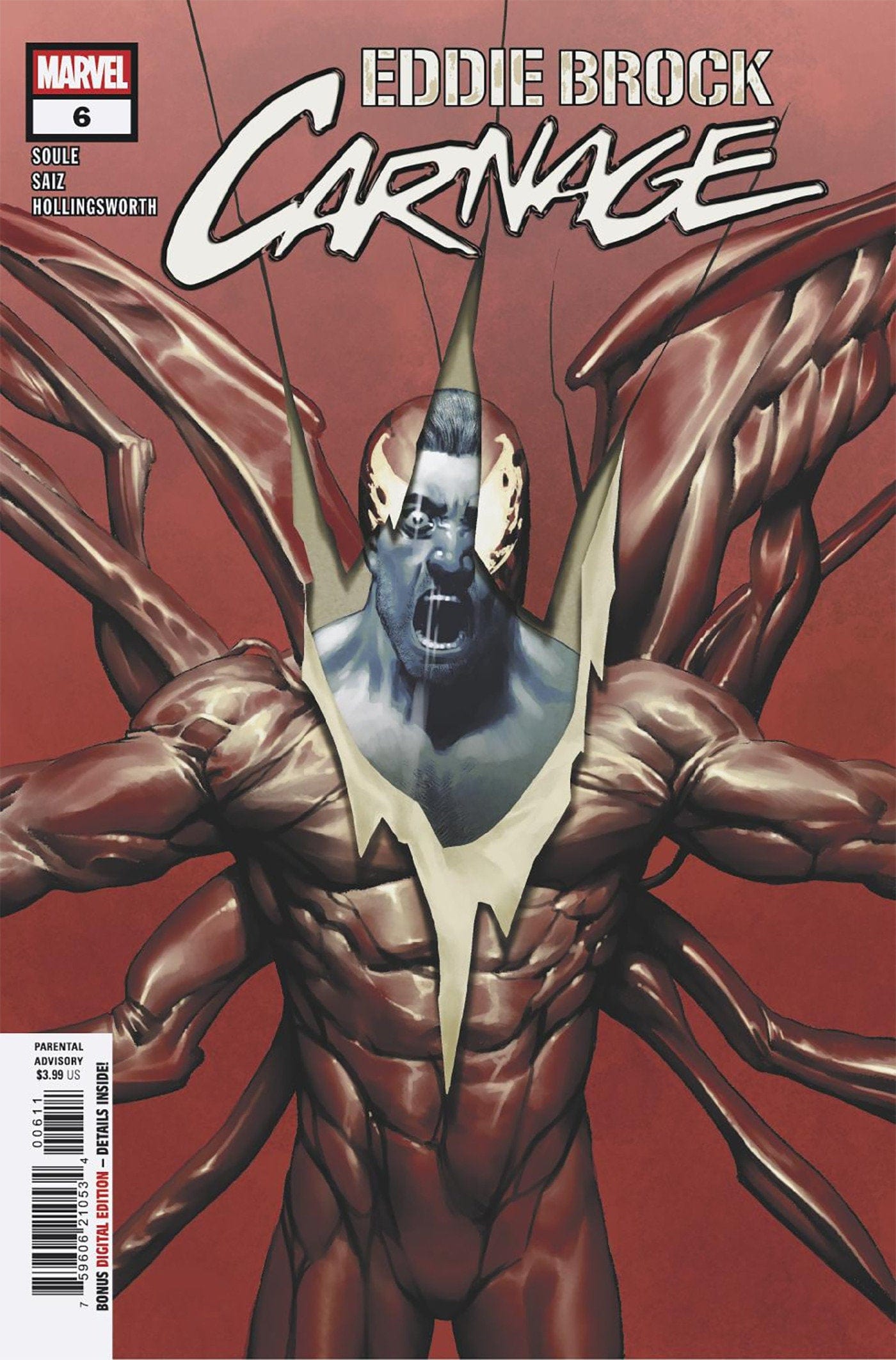 Marvel COMIC BOOK EDDIE BROCK: CARNAGE #6