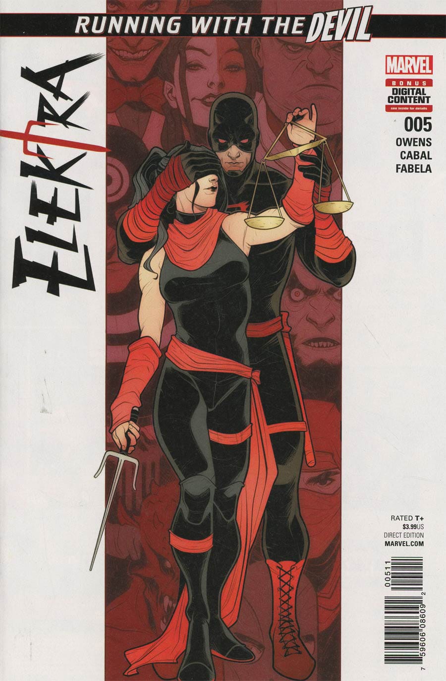 Marvel COMIC BOOK Elektra #5 - CVR A (VF)
