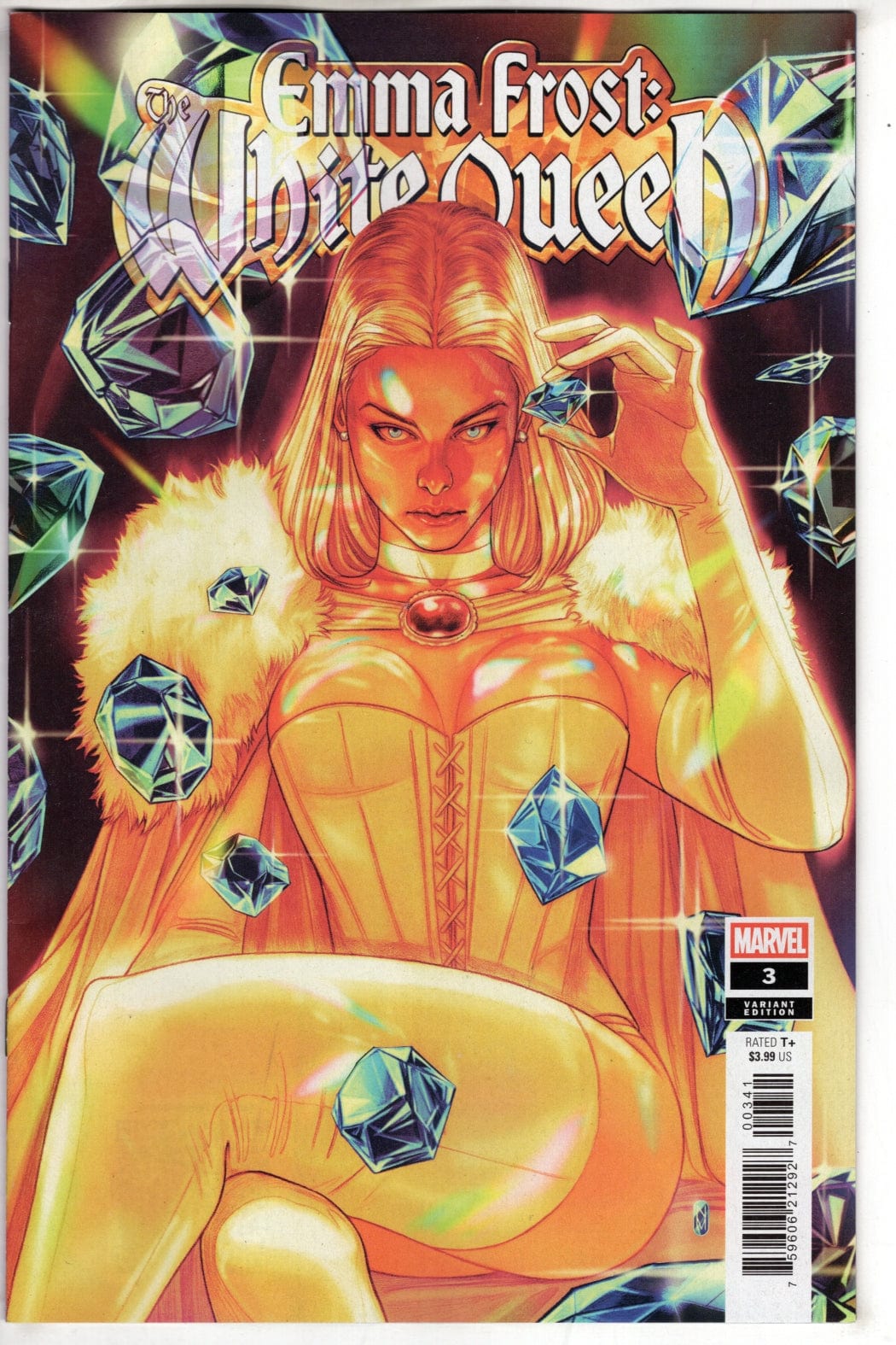 Marvel COMIC BOOK EMMA FROST: THE WHITE QUEEN #3 NIMIT MALAVIA VARIANT
