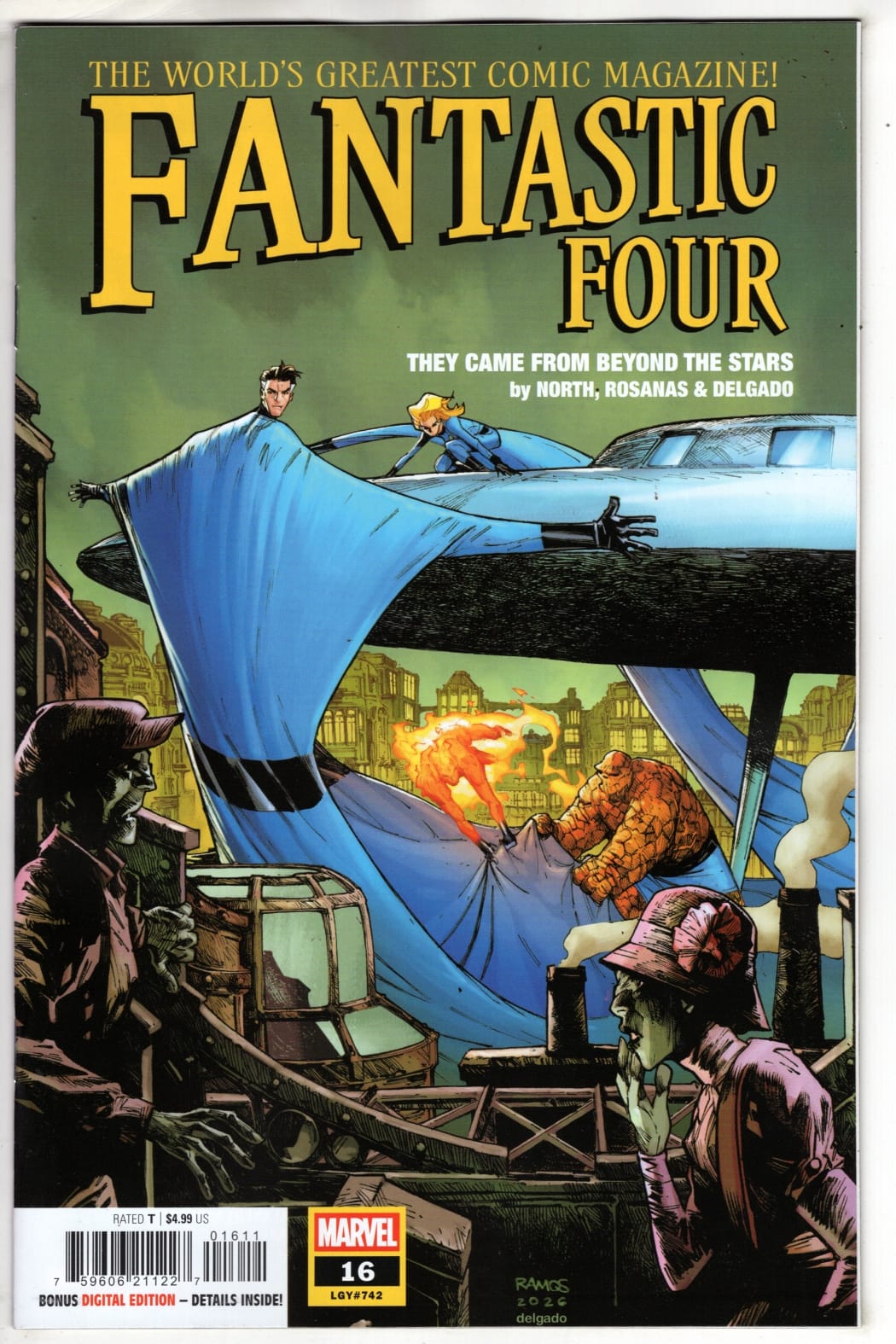 Marvel COMIC BOOK FANTASTIC FOUR #16 (VF/NM)