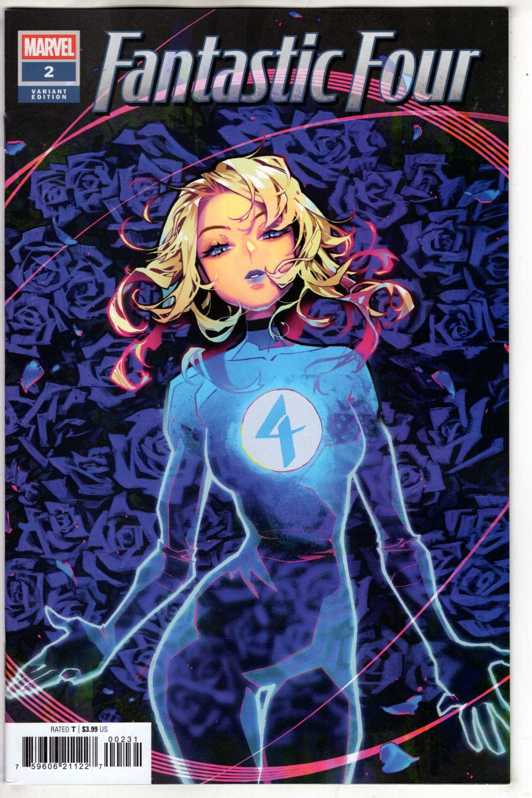 Marvel COMIC BOOK FANTASTIC FOUR #2 ROSE BESCH VARIANT