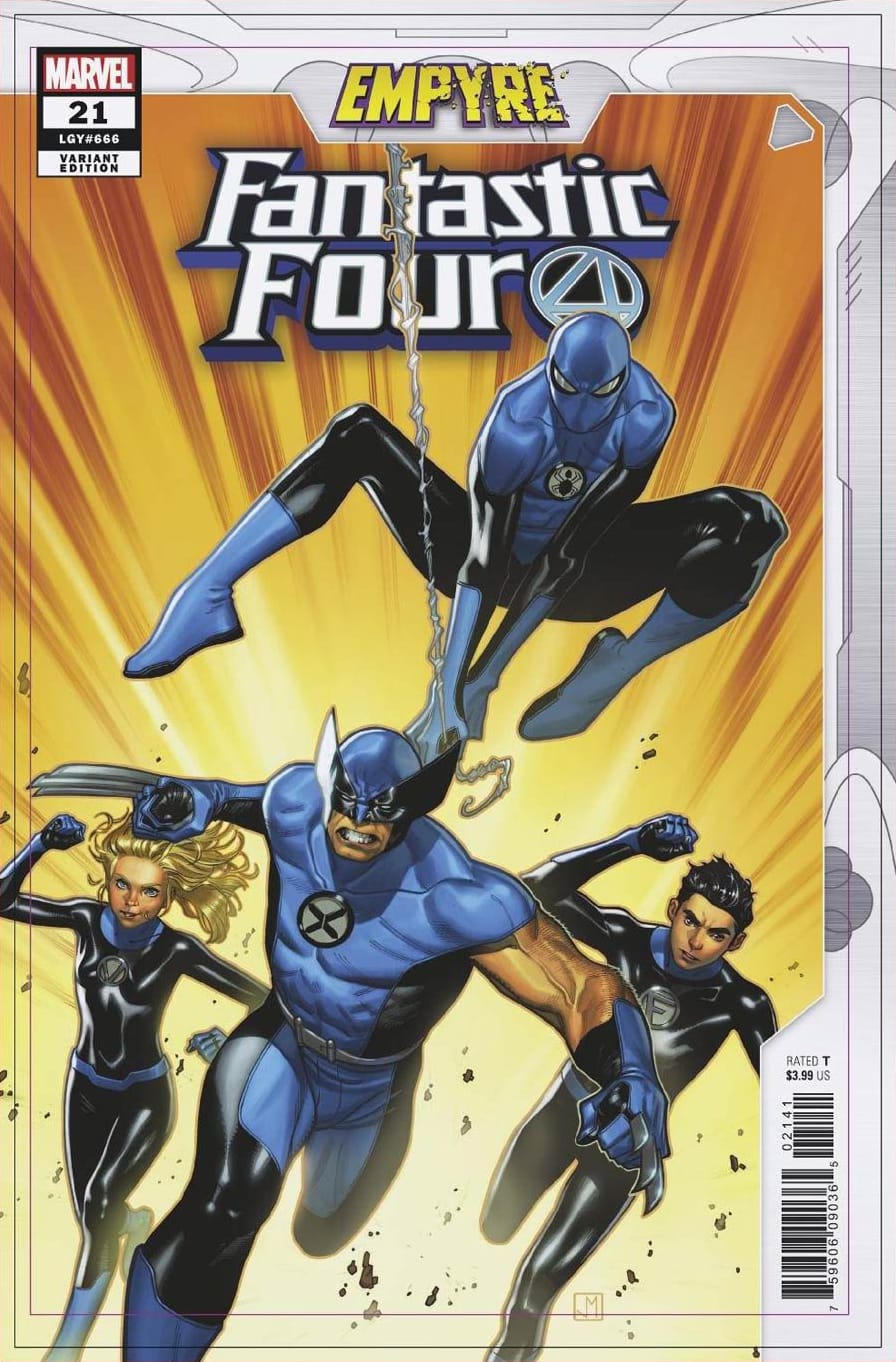 Marvel COMIC BOOK Fantastic Four #21 - CVR C (FN)