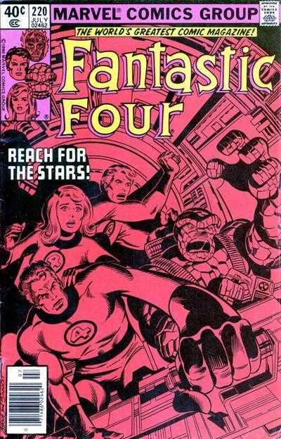 Marvel COMIC BOOK Fantastic Four #220 (FN)