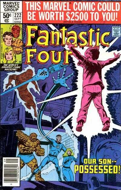 Marvel COMIC BOOK Fantastic Four #222 (FN)
