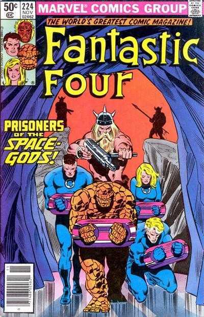 Marvel COMIC BOOK Fantastic Four #224 (FN)