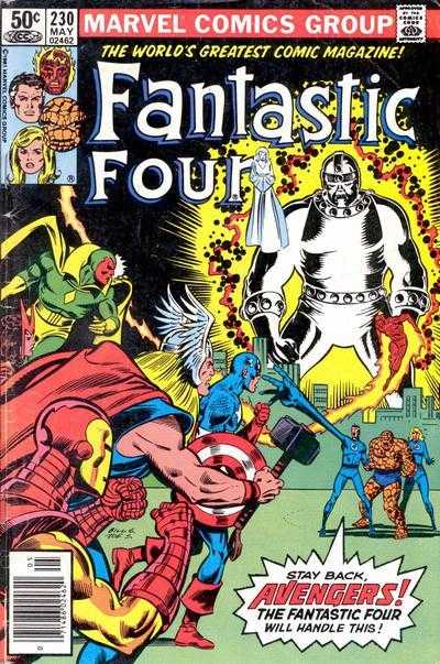 Marvel COMIC BOOK Fantastic Four #230 (FN)