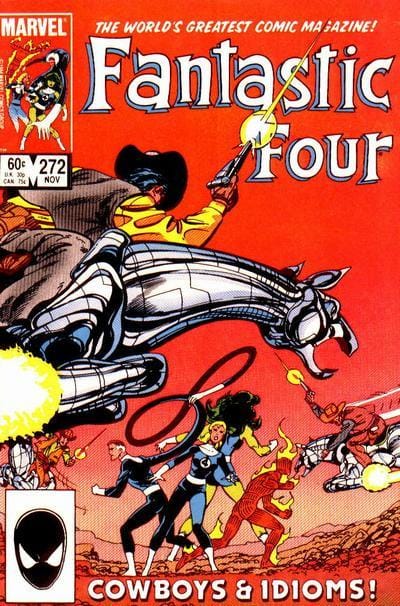 Marvel COMIC BOOK Fantastic Four #272 - CVR A (FN/VF)