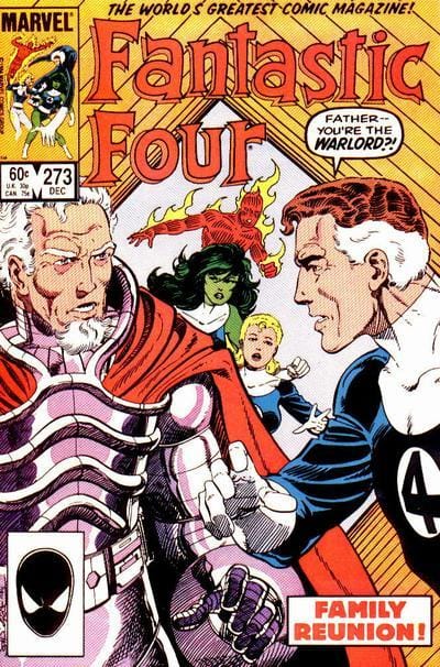 Marvel COMIC BOOK Fantastic Four #273 - CVR A (FN/VF)