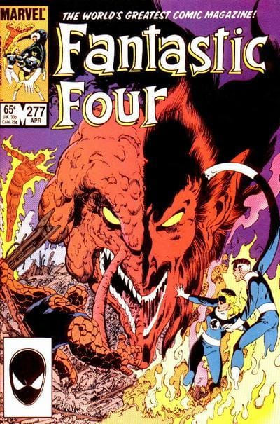 Marvel COMIC BOOK Fantastic Four #277 - CVR A (FN/VF)