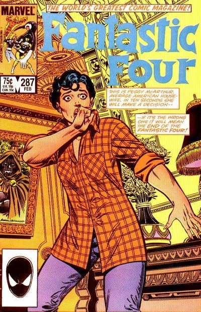 Marvel COMIC BOOK Fantastic Four #287 (FN)