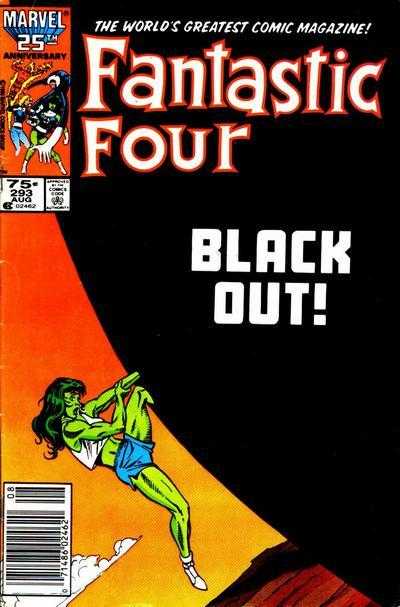 Marvel COMIC BOOK Fantastic Four #293 (FN)