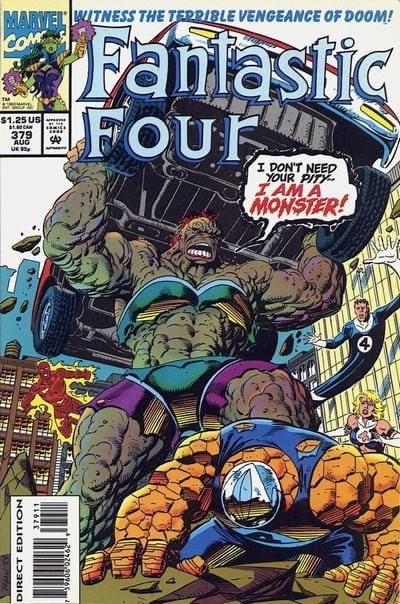 Marvel COMIC BOOK Fantastic Four #379 - CVR A (FN/VF)