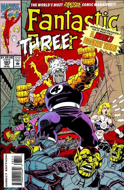 Marvel COMIC BOOK Fantastic Four #383 - CVR A (FN/VF)
