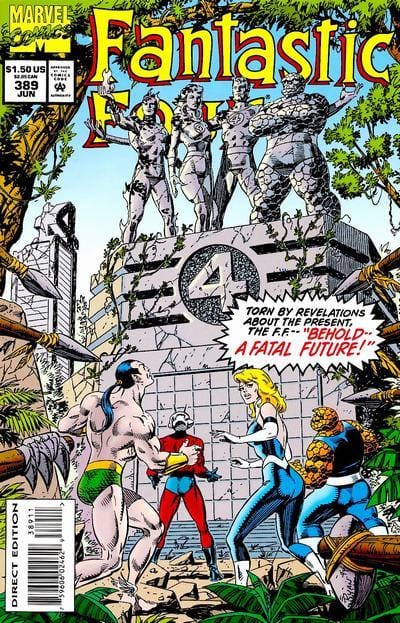 Marvel COMIC BOOK Fantastic Four #389 - CVR A (FN/VF)