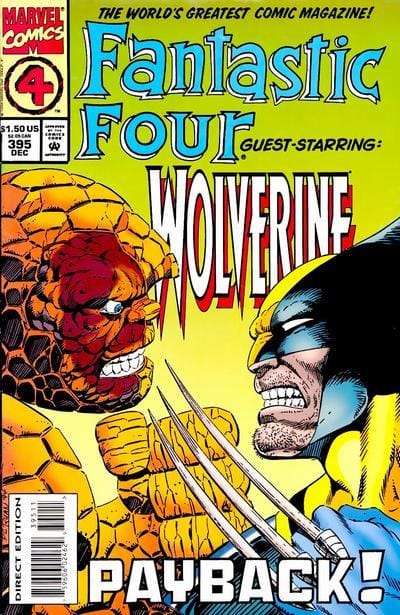 Marvel COMIC BOOK Fantastic Four #395 - CVR A (FN/VF)