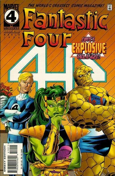 Marvel COMIC BOOK Fantastic Four #410 - CVR A (FN/VF)