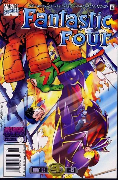 Marvel COMIC BOOK Fantastic Four #415 - CVR A (FN/VF)