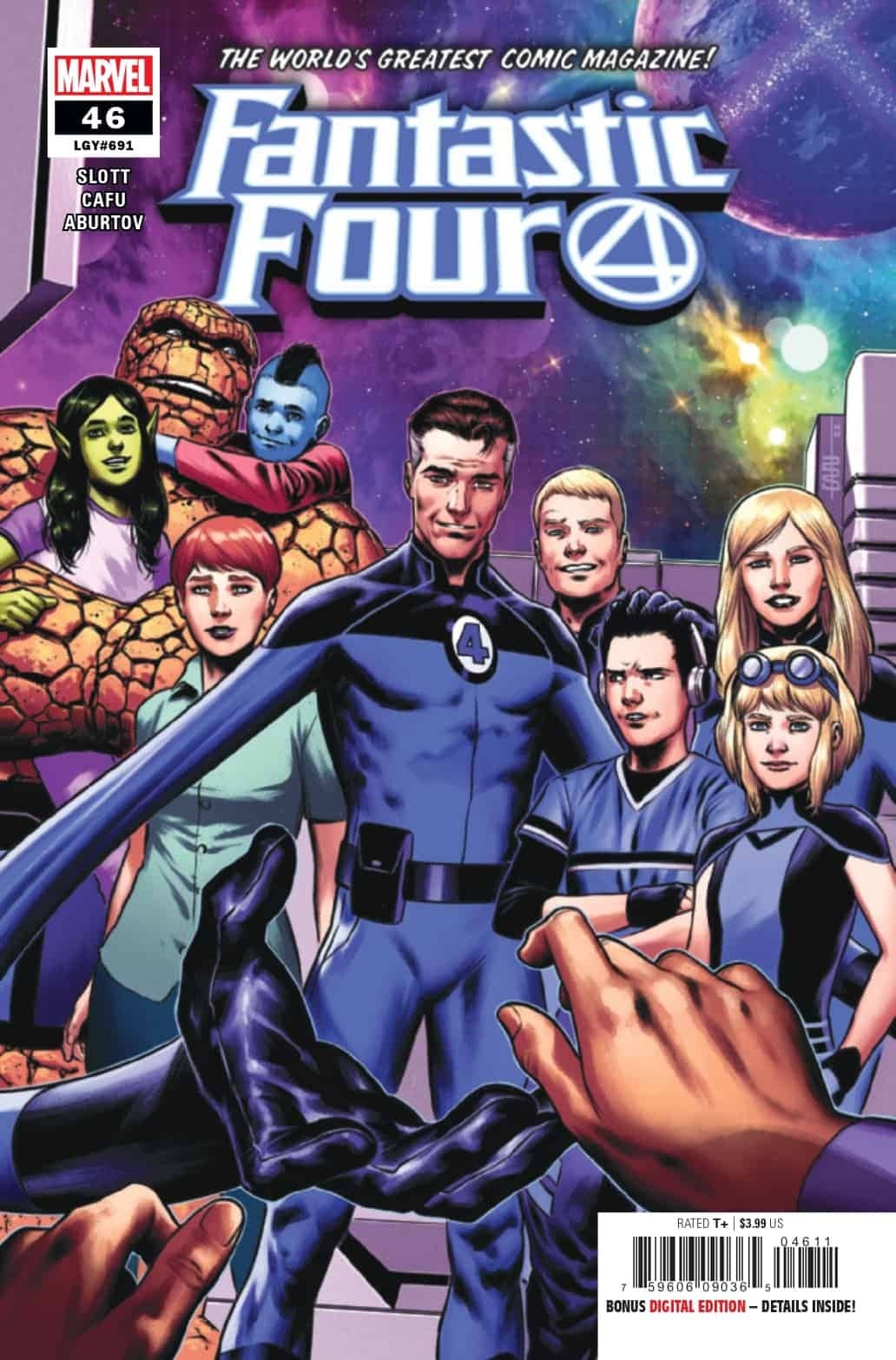 Marvel COMIC BOOK Fantastic Four #46 - CVR A (FN)