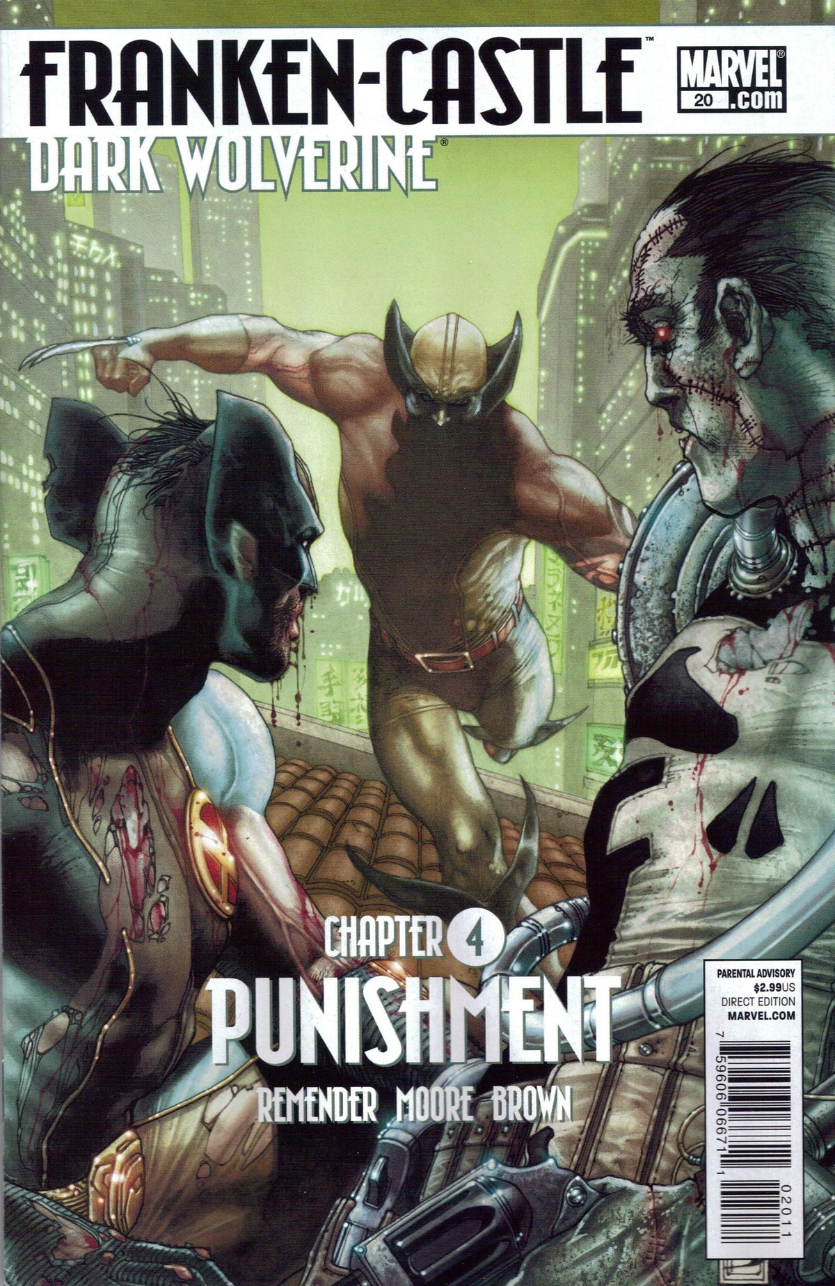 Marvel COMIC BOOK Franken-Castle #20 CVR A Marvel 2010 FN