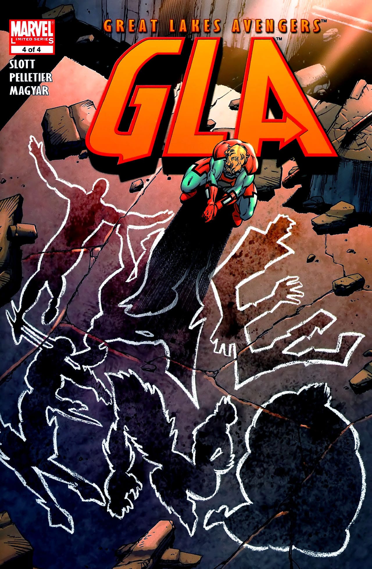 Marvel COMIC BOOK G.L.A. #4 (VF/NM)