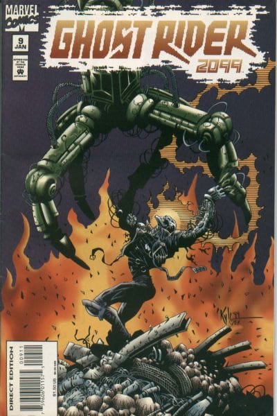 Marvel COMIC BOOK Ghost Rider 2099 #9 - CVR A (VF)