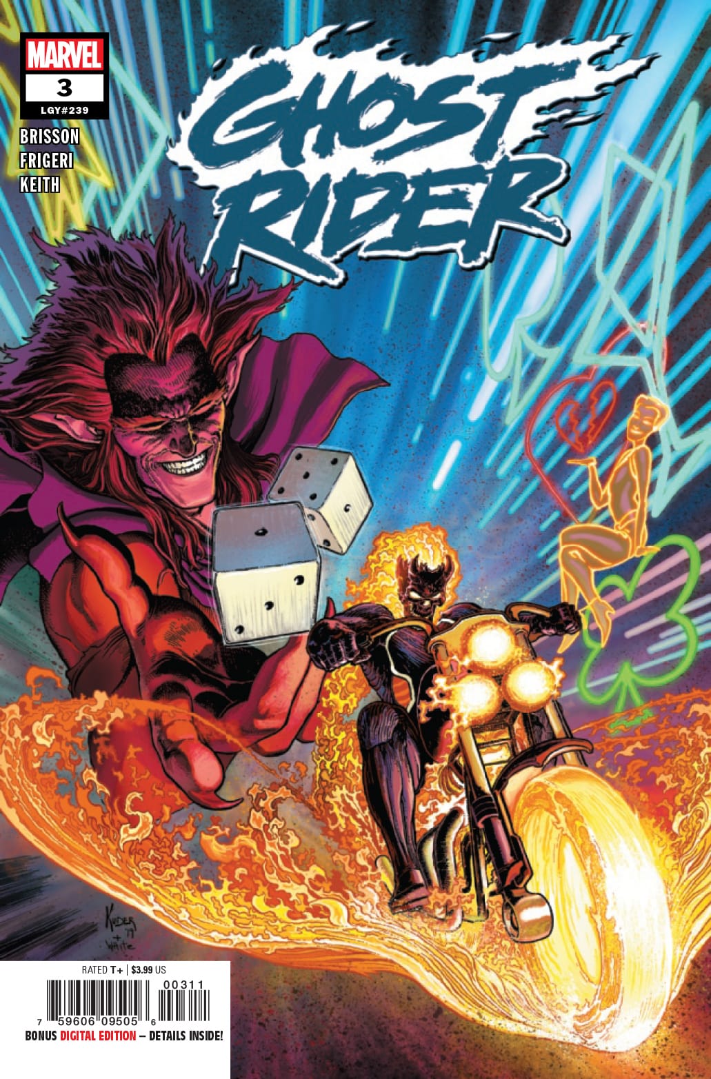 Marvel COMIC BOOK Ghost Rider #3 - CVR A (VF)