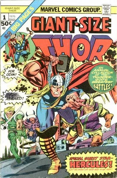 Marvel COMIC BOOK Giant-Size Thor #1 - CVR A (VF)