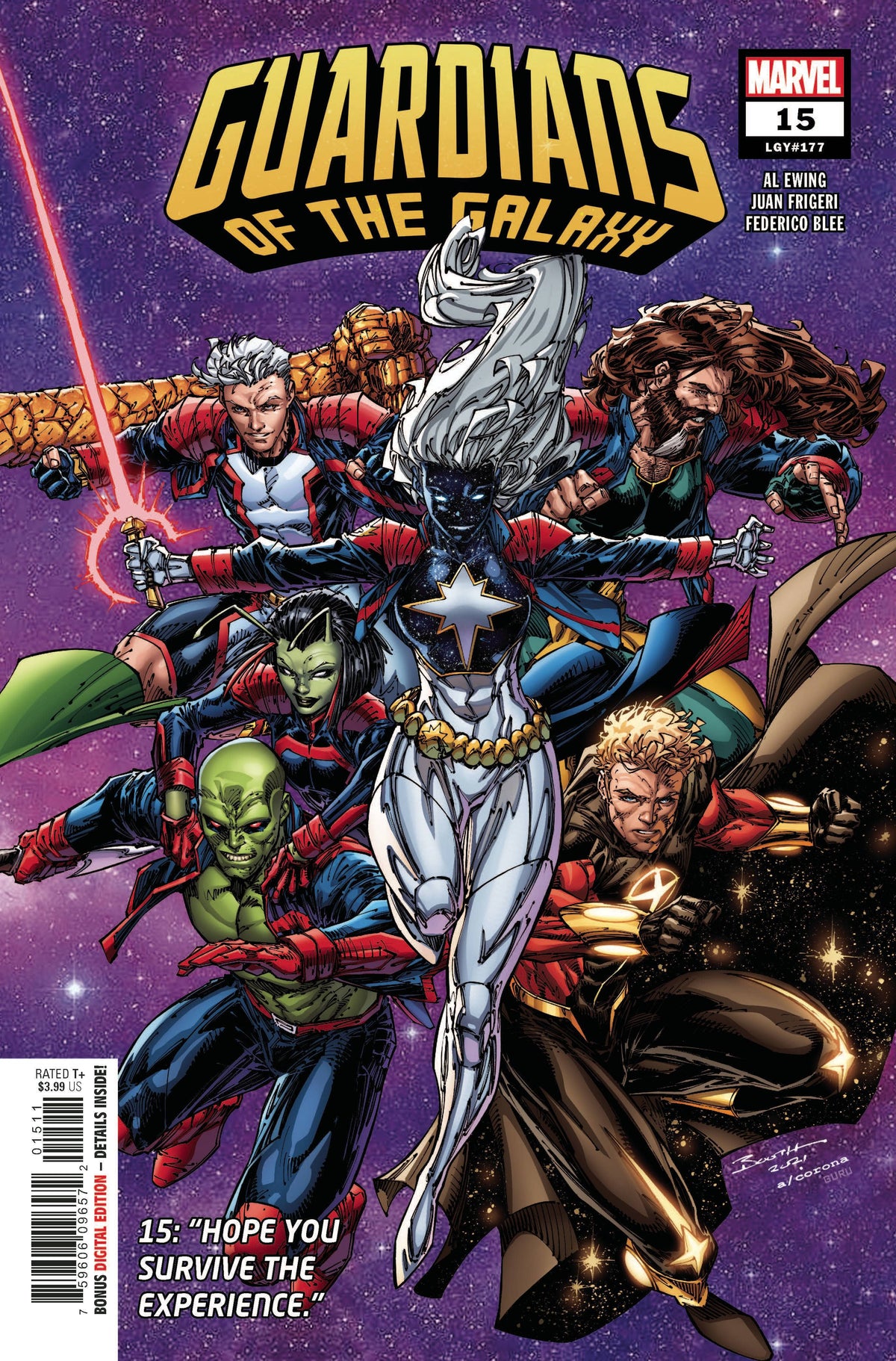 Marvel COMIC BOOK Guardians of the Galaxy #15 - CVR A (FN)