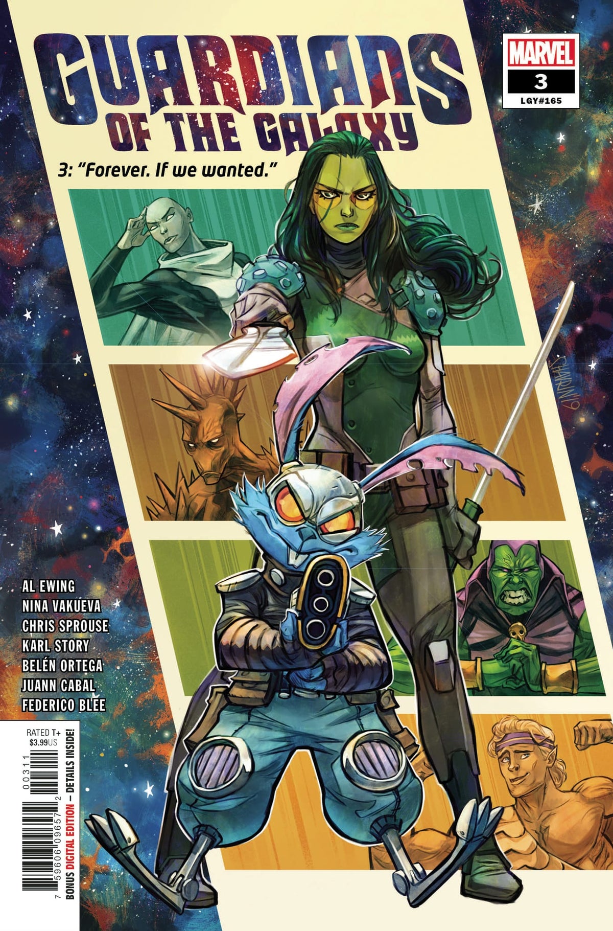 Marvel COMIC BOOK Guardians of the Galaxy #3 - CVR A (FN)