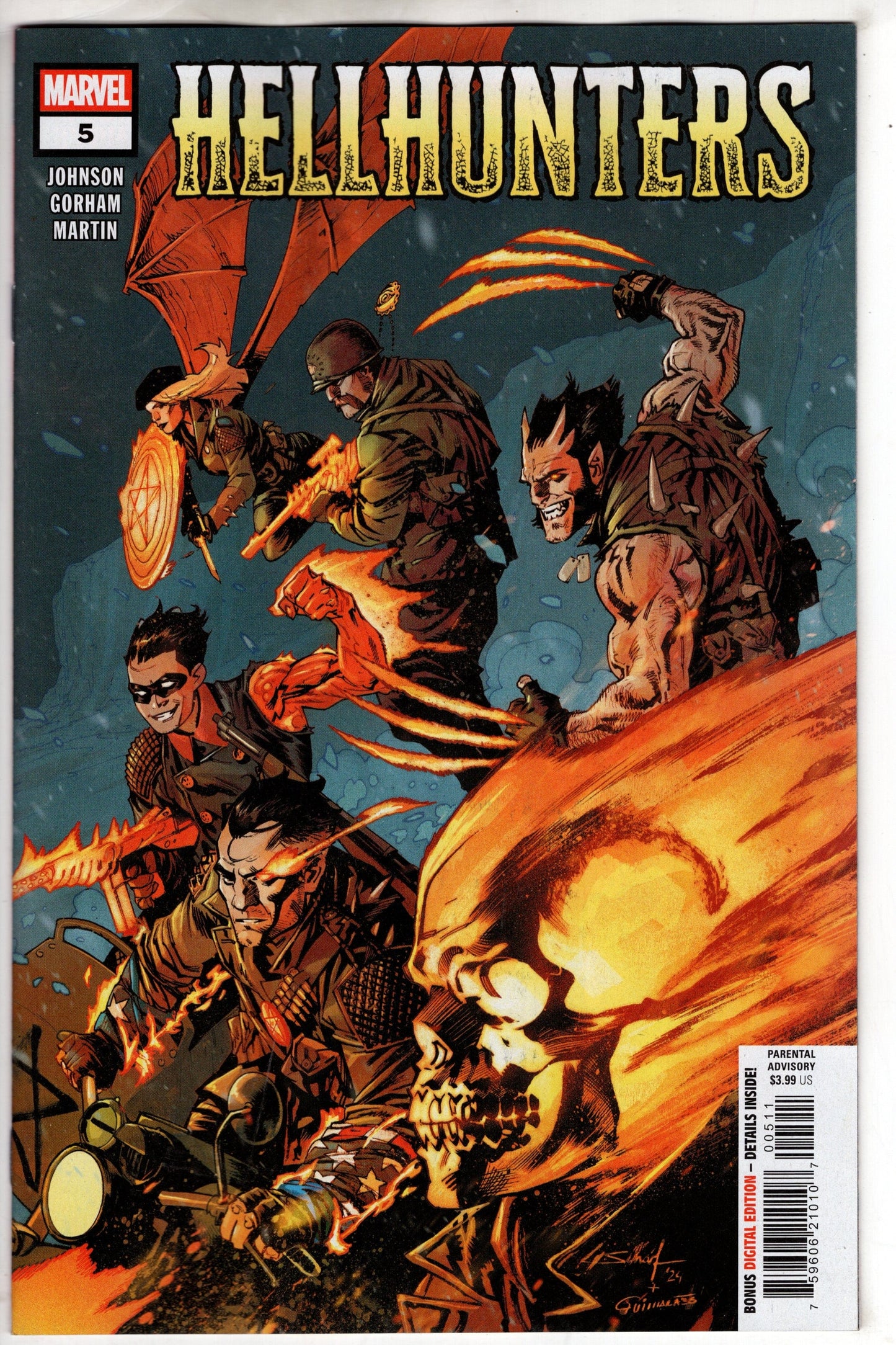 Marvel COMIC BOOK HELLHUNTERS #5