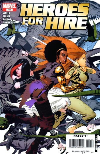 Marvel COMIC BOOK Heroes for Hire #10 (VF/NM)