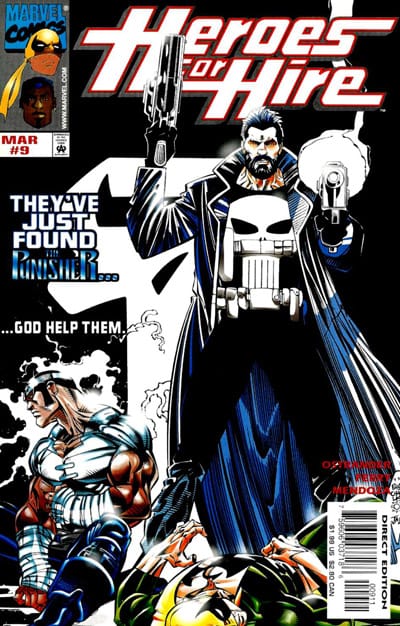 Marvel COMIC BOOK Heroes for Hire #9 (VF/NM)