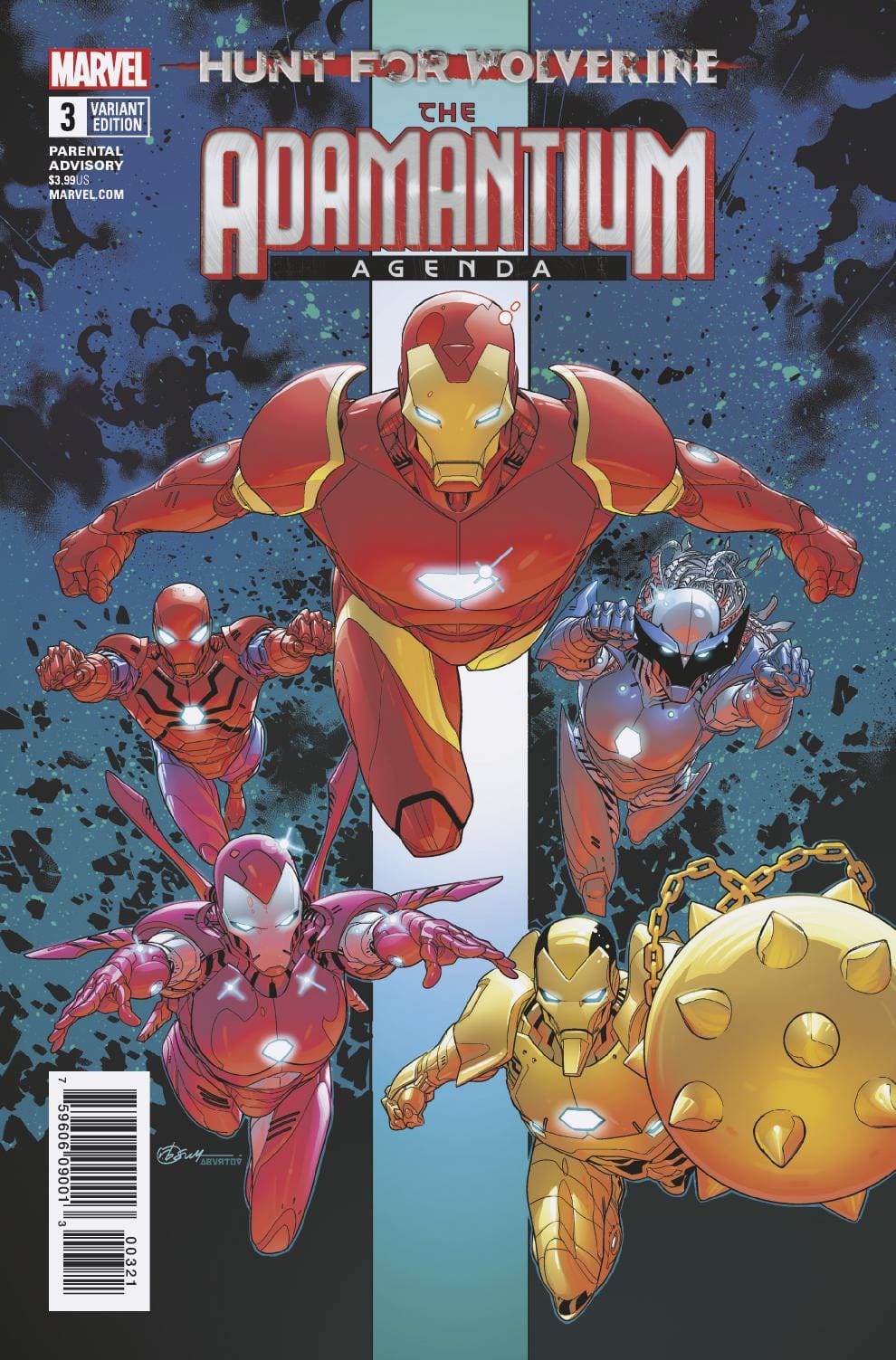 Marvel COMIC BOOK Hunt For Wolverine: Adamantium Agenda #3 - associated images (VF/NM)