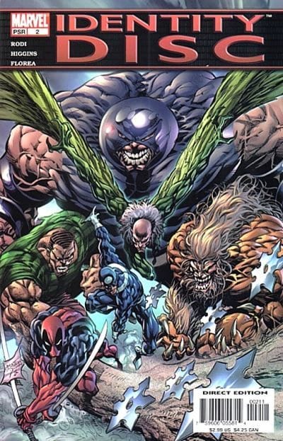 Marvel COMIC BOOK Identity Disc #2 - CVR A (VF/NM)